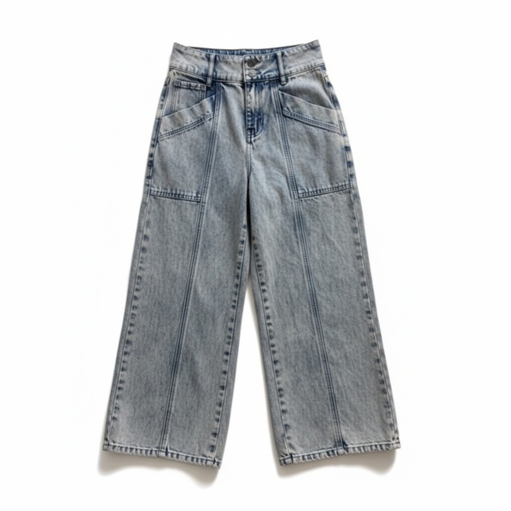 Joie High Rise Wide Leg Jeans